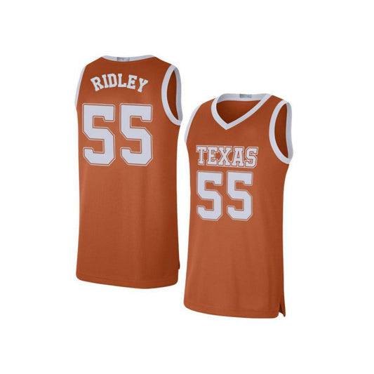 NCAAB Cameron Ridley Texas Longhorns 55 Jersey