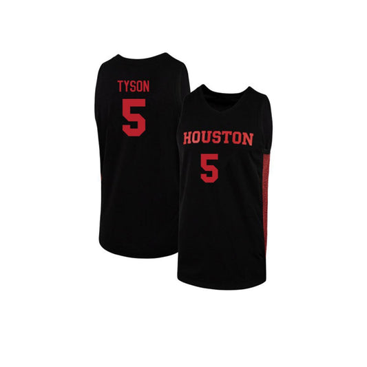 NCAAB Cameron Tyson Houston Cougars 5 Jersey