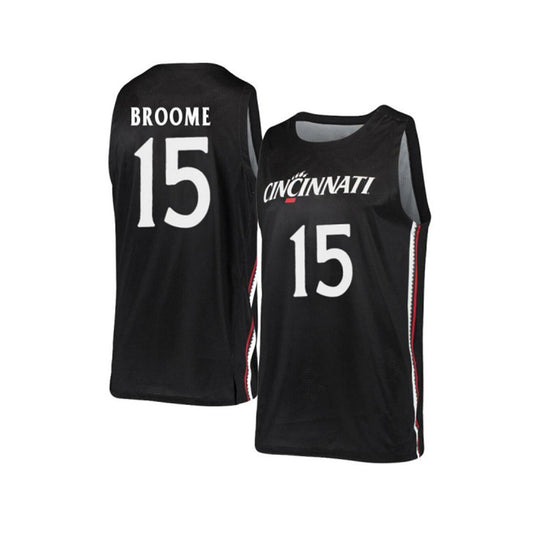 NCAAB Cane Broome Cincinnati Bearcats 15 Jersey