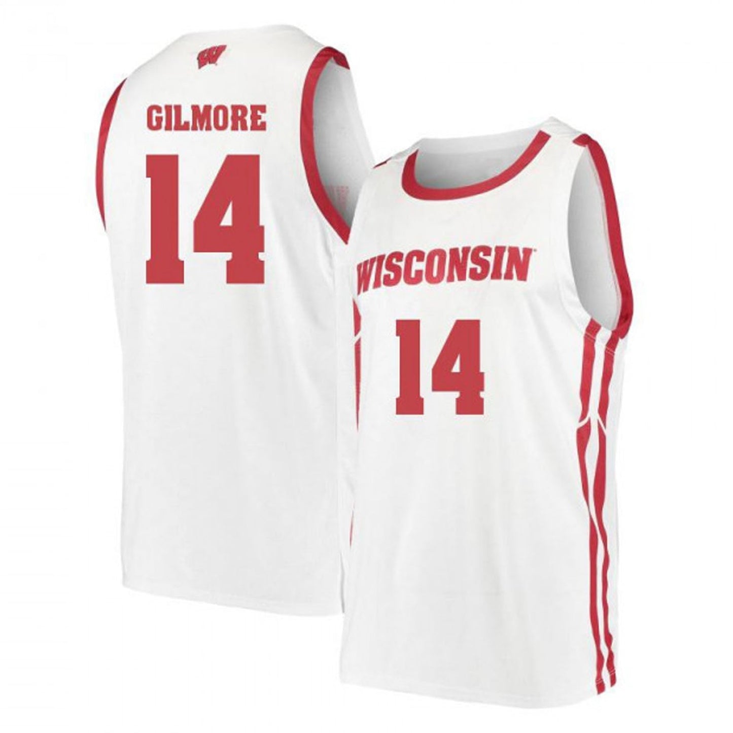 NCAAB Carter Gilmore Wisconsin Badgers 14 Jersey