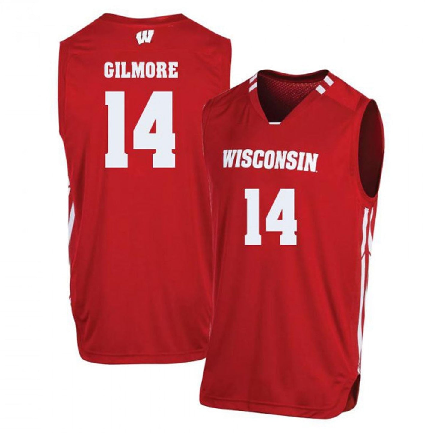 NCAAB Carter Gilmore Wisconsin Badgers 14 Jersey