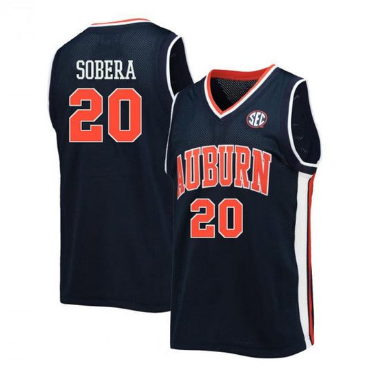 NCAAB Carter Sobera Auburn Tigers 20 Jersey