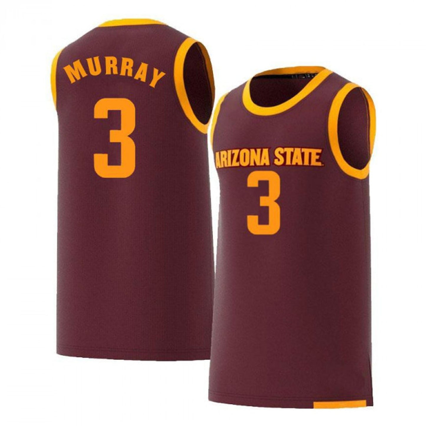 NCAAB Chance Murray Arizona State Sun Devils 3 Jersey