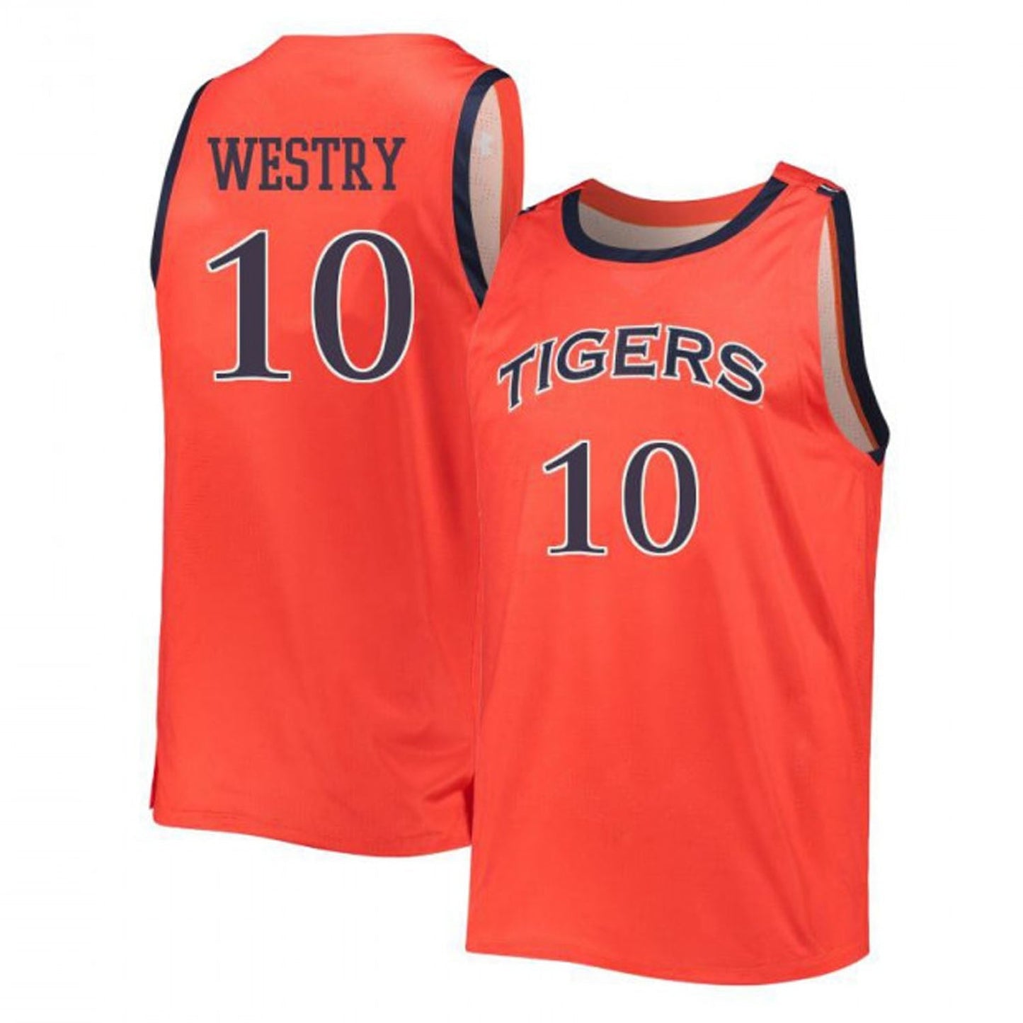 NCAAB Chance Westry Auburn Tigers 10 Jersey