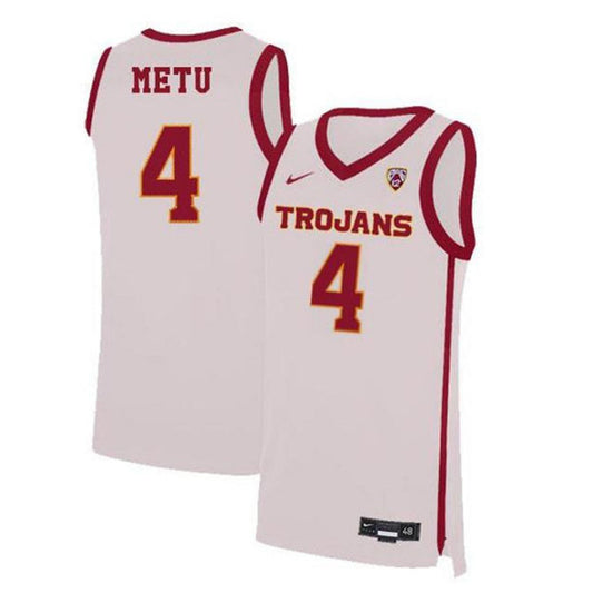 NCAAB Chimezie Metu USC Trojans 4 Jersey