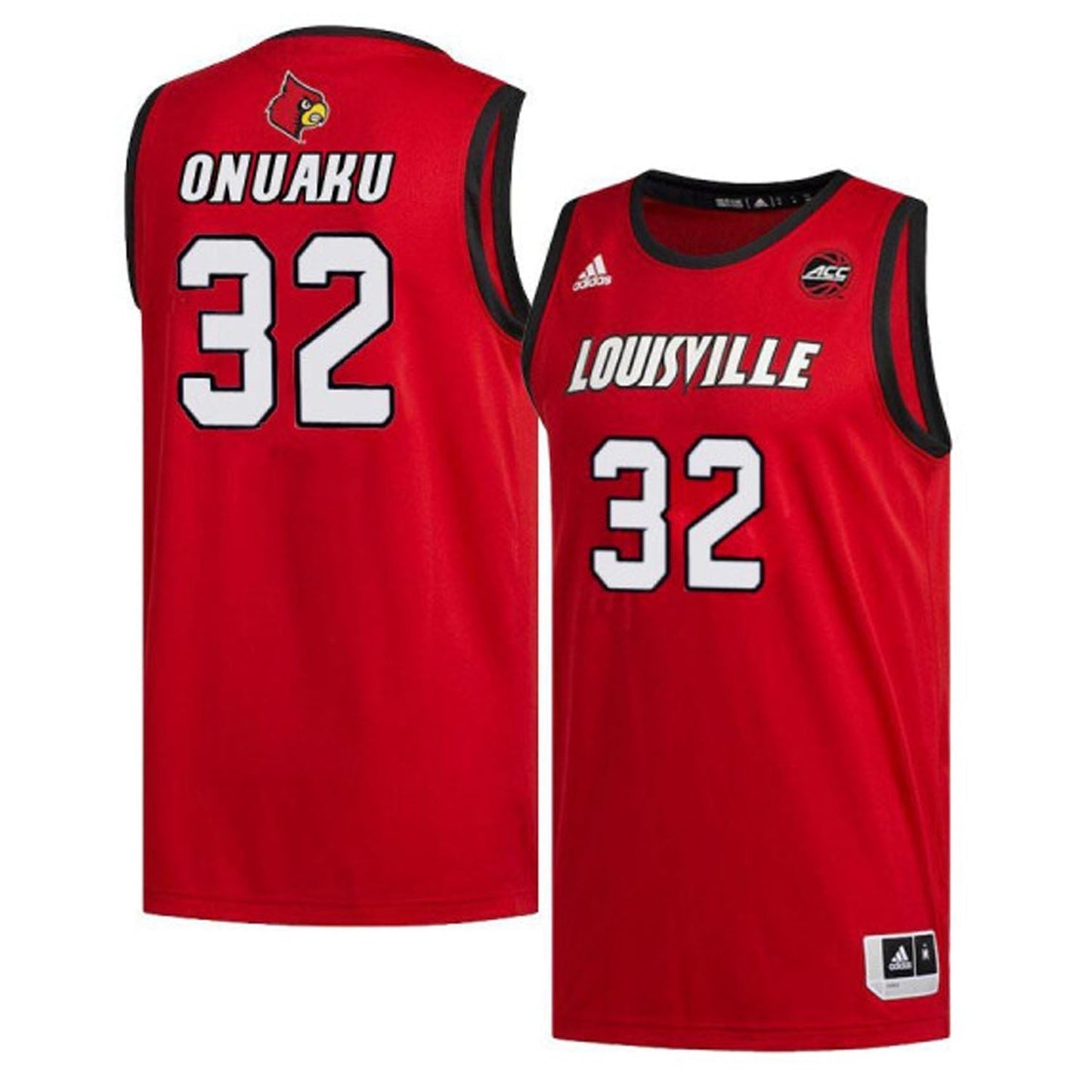 NCAAB Chinanu Onuaku Louisville Cardinals 32 Jersey
