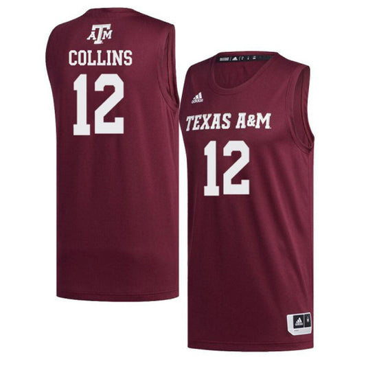 NCAAB Chris Collins Texas A&M 12 Jersey