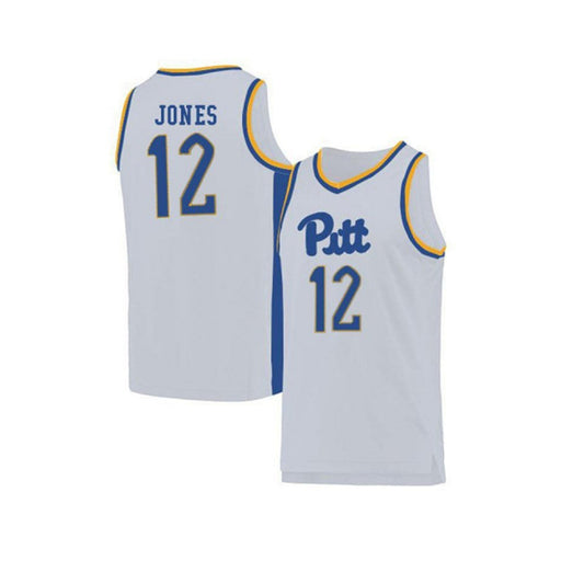 NCAAB Chris Jones Pittsburgh Panthers 12 Jersey
