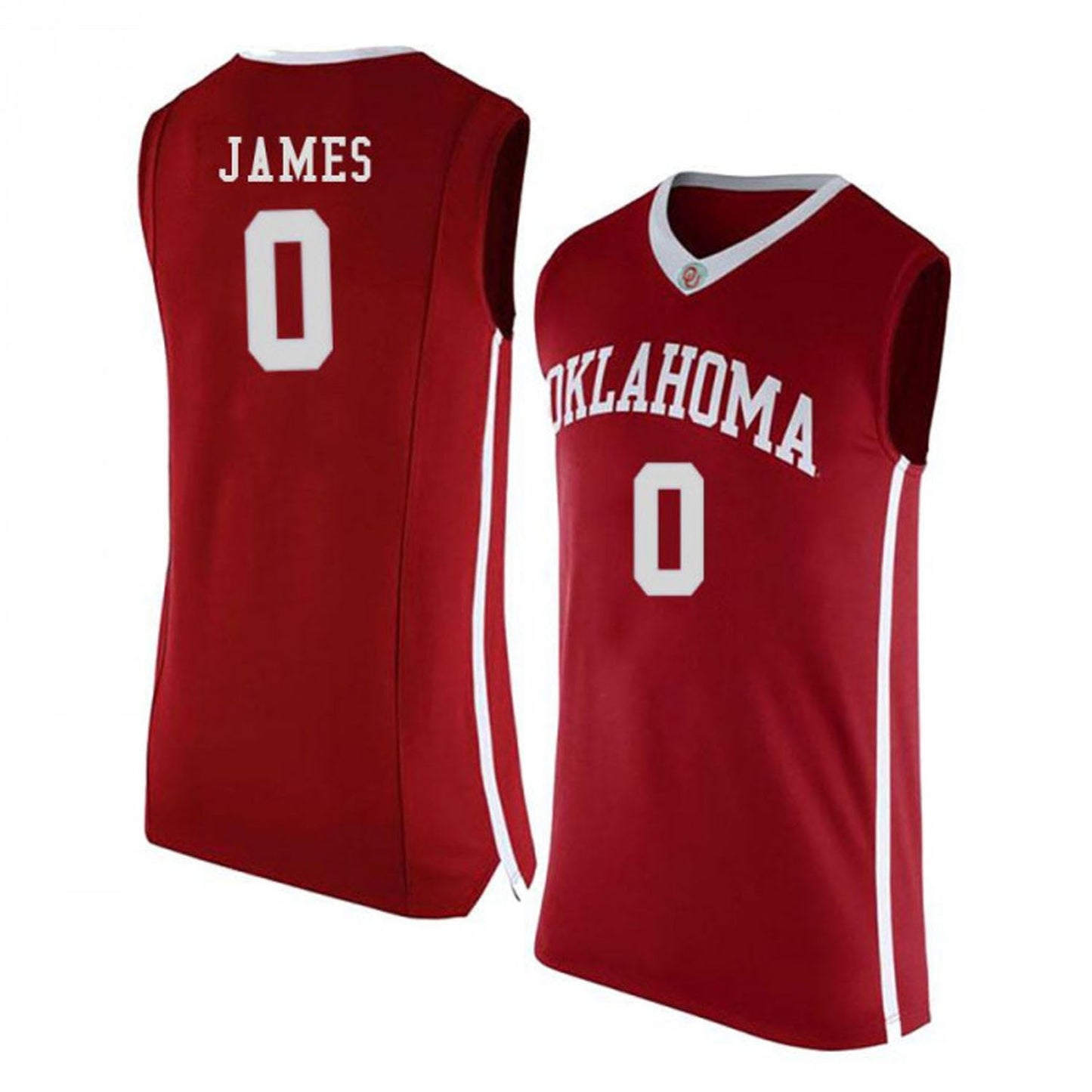NCAAB Christian James Oklahoma Sooners 0 Jersey