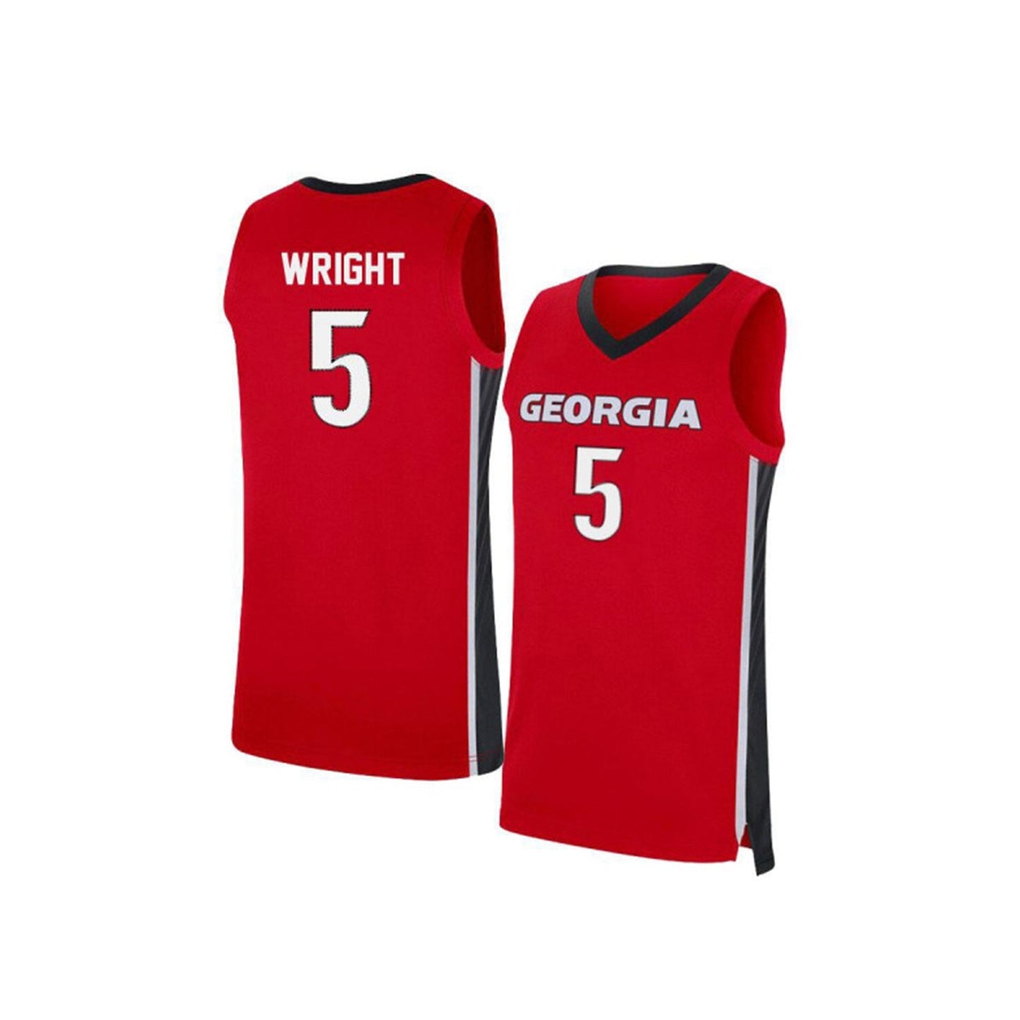 NCAAB Christian Wright Georgia Bulldogs 5 Jersey
