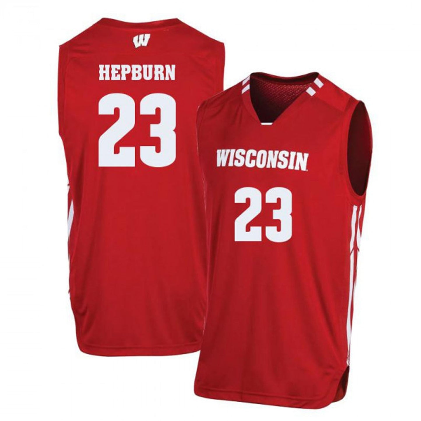 NCAAB Chucky Hepburn Wisconsin Badgers 23 Jersey