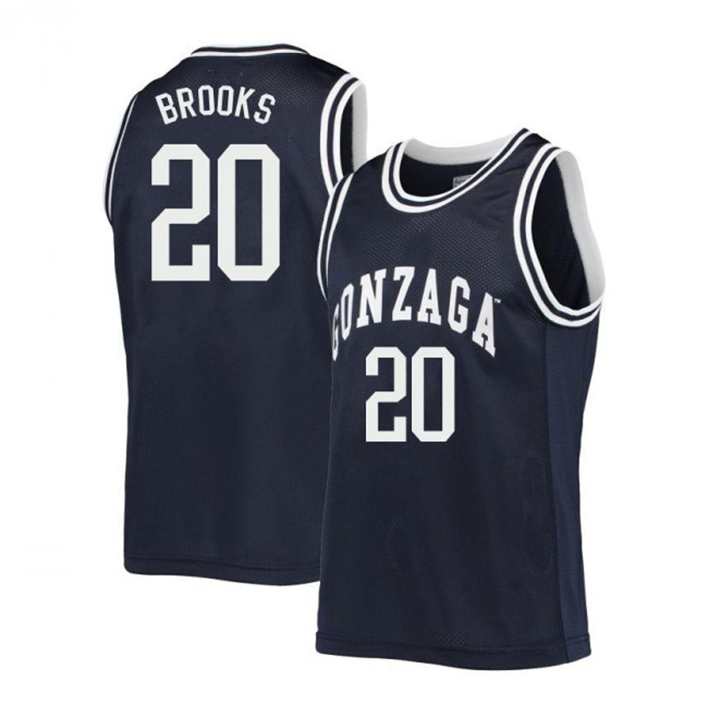 NCAAB Colby Brooks Gonzaga Bulldogs 20 Jersey