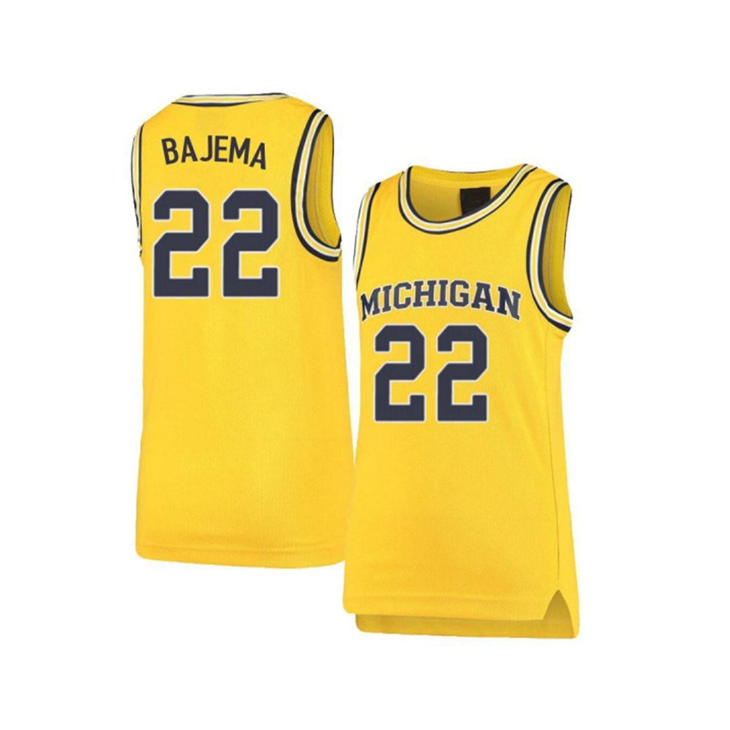 NCAAB Cole Bajema Michigan Wolverines 22 Jersey