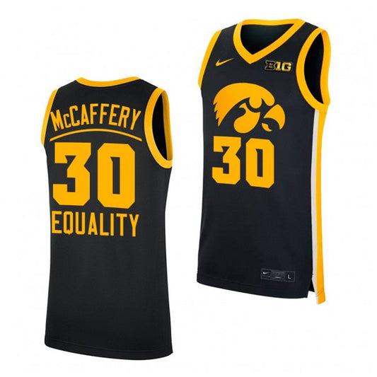 NCAAB Connor McCaffery Iowa Hawkeyes 30 Jersey