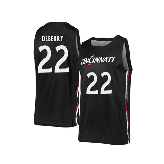 NCAAB Coreontae DeBerry Cincinnati Bearcats 22 Jersey