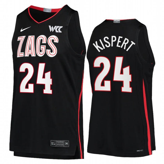 NCAAB Corey Kispert Gonzaga Bulldogs 24 Jersey