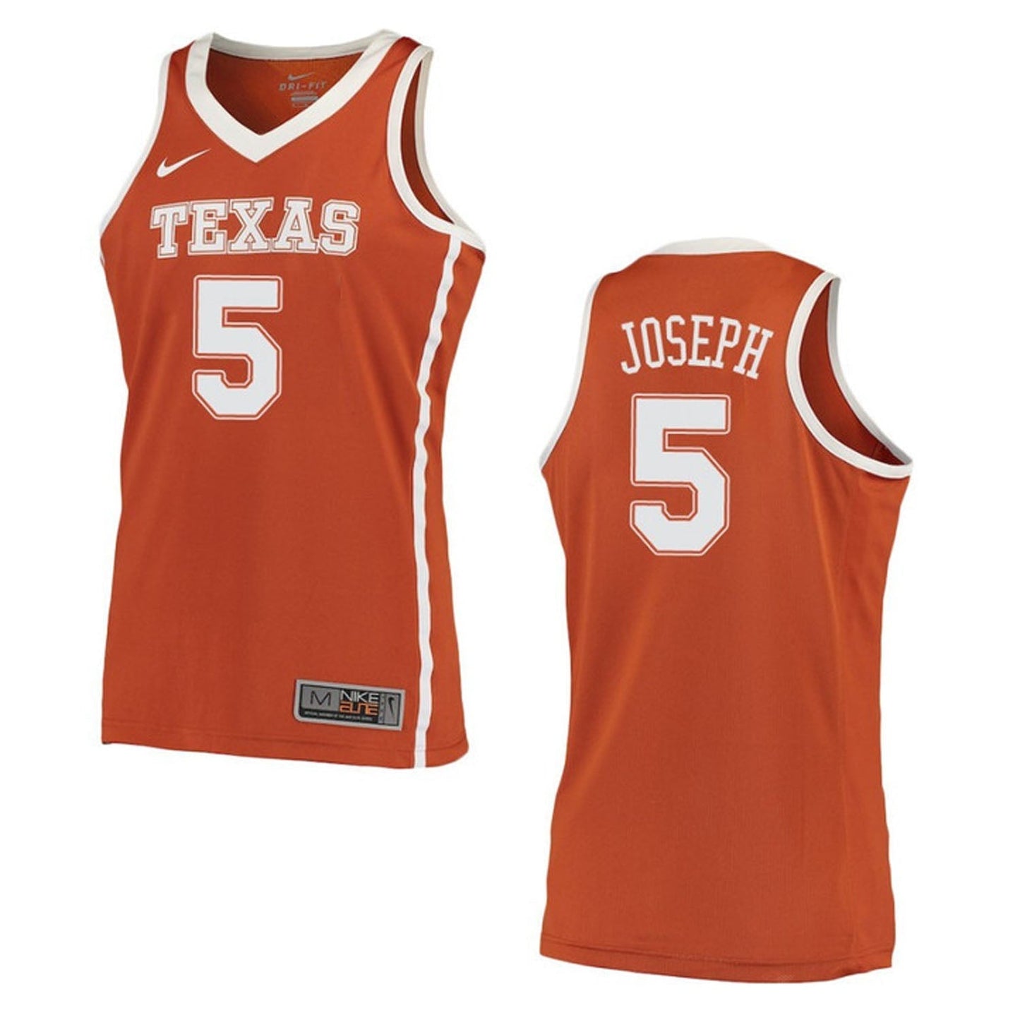 NCAAB Cory Joseph Texas Longhorns 5 Jersey