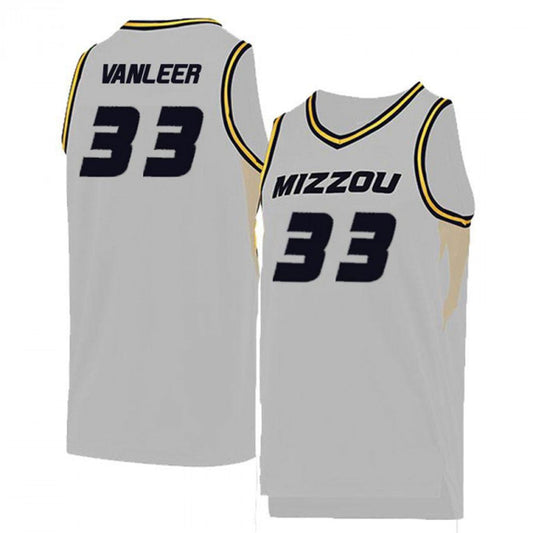NCAAB Cullen VanLeer Missouri Tigers 33 Jersey