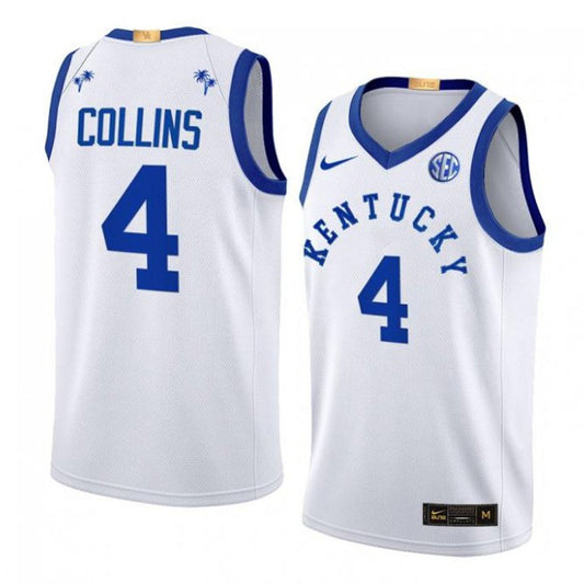 NCAAB Daimion Collins Kentucky Wildcats 4 Jersey