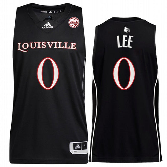 NCAAB Damion Lee Louisville Cardinals 0 Jersey