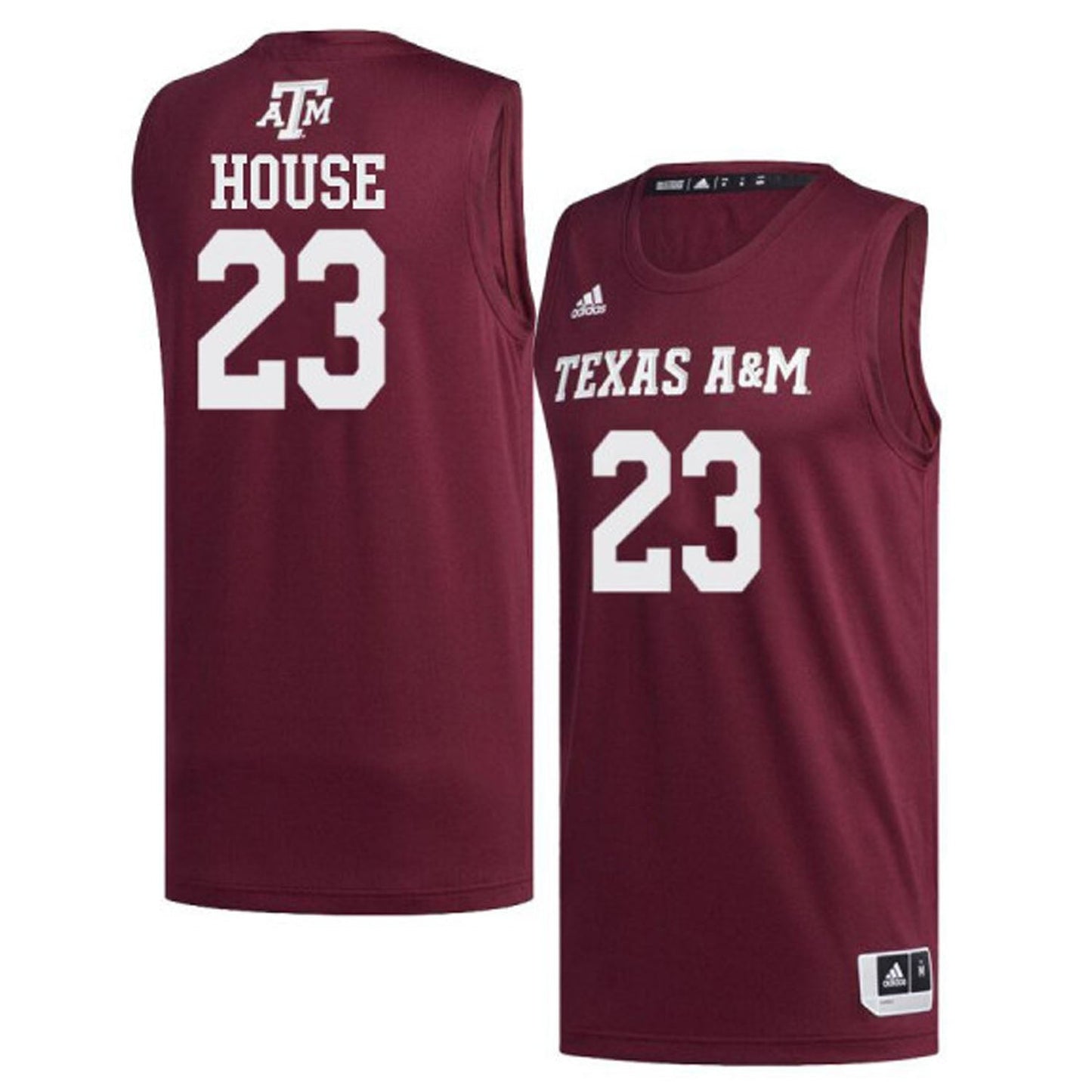 NCAAB Danuel House Texas A&M 23 Jersey