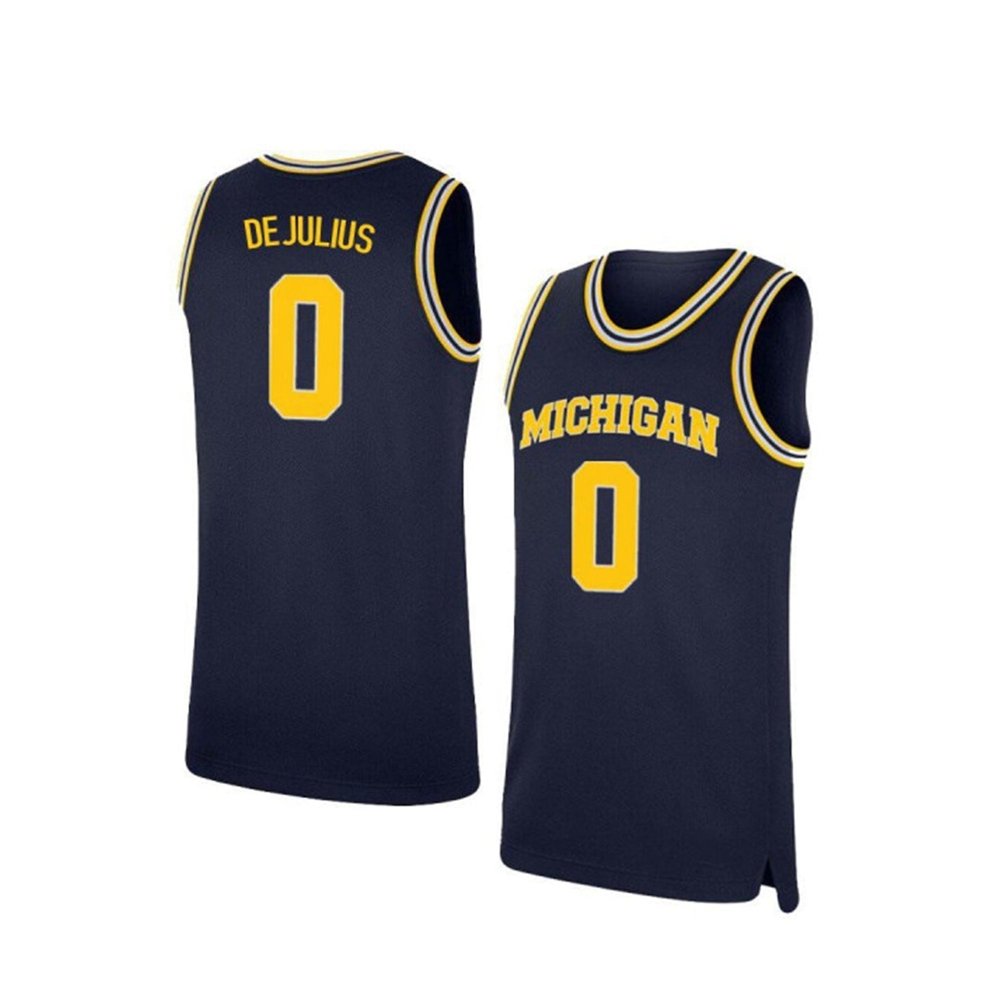 NCAAB David Dejulius Michigan Wolverines 0 Jersey
