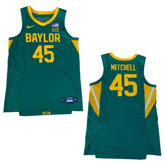 NCAAB Davion Mitchell Baylor Bears 45 Jersey