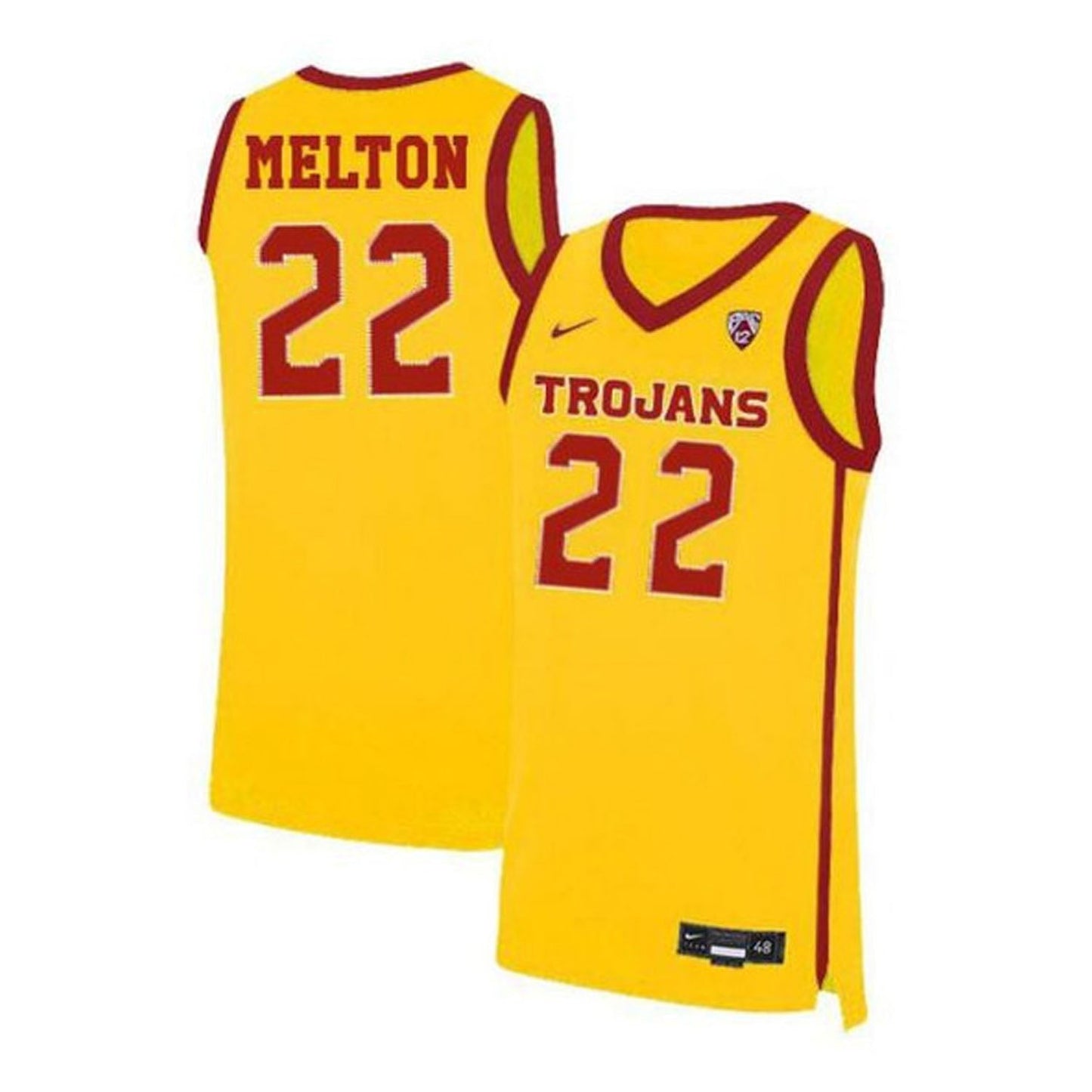 NCAAB De'Anthony Melton USC Trojans 2 Jersey