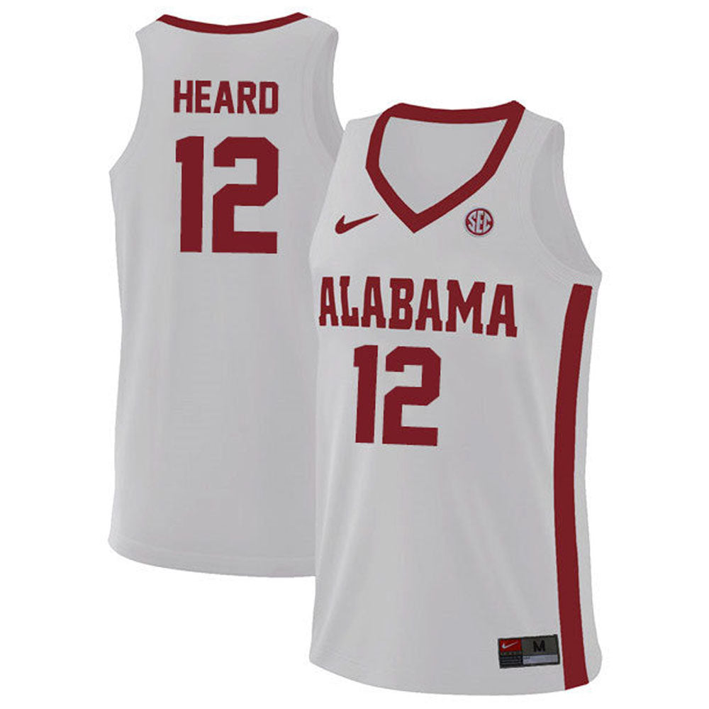 NCAAB Delaney Heard Alabama Crimson Tide 12 Jersey