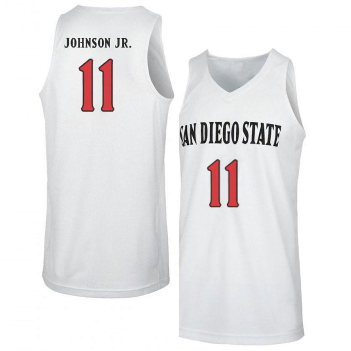 NCAAB Demarshay Johnson Jr San Diego State Aztecs 11 Jersey