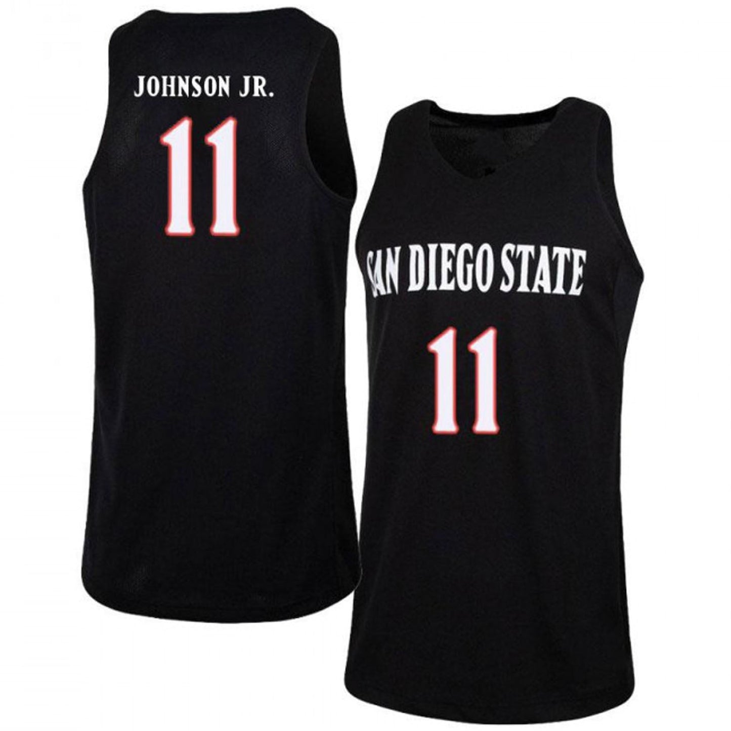 NCAAB Demarshay Johnson Jr San Diego State Aztecs 11 Jersey
