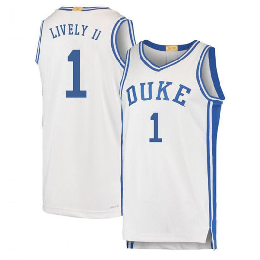 NCAAB Dereck Lively II Duke Blue Devils 1 Jersey