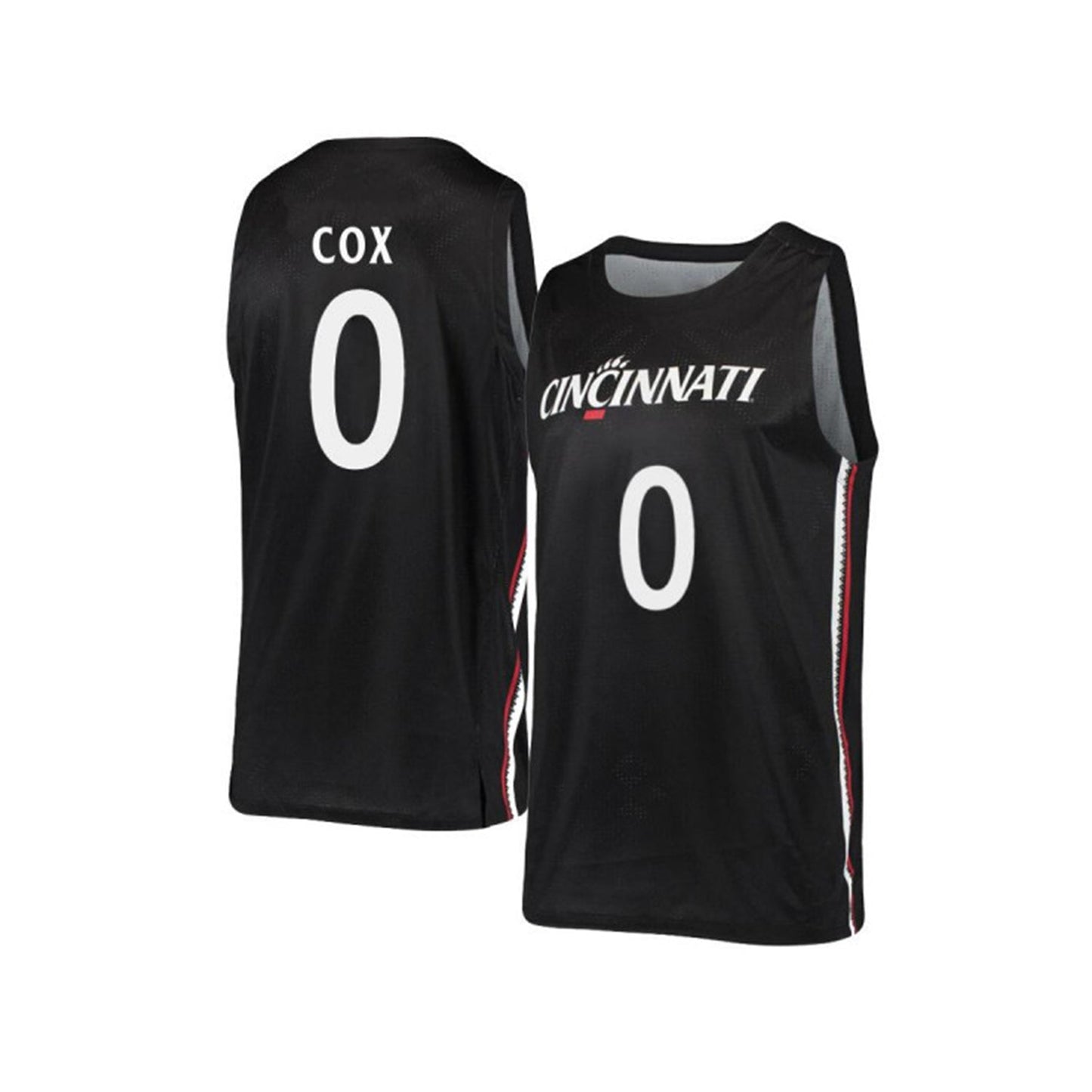 NCAAB Derek Cox Cincinnati Bearcats 0 Jersey