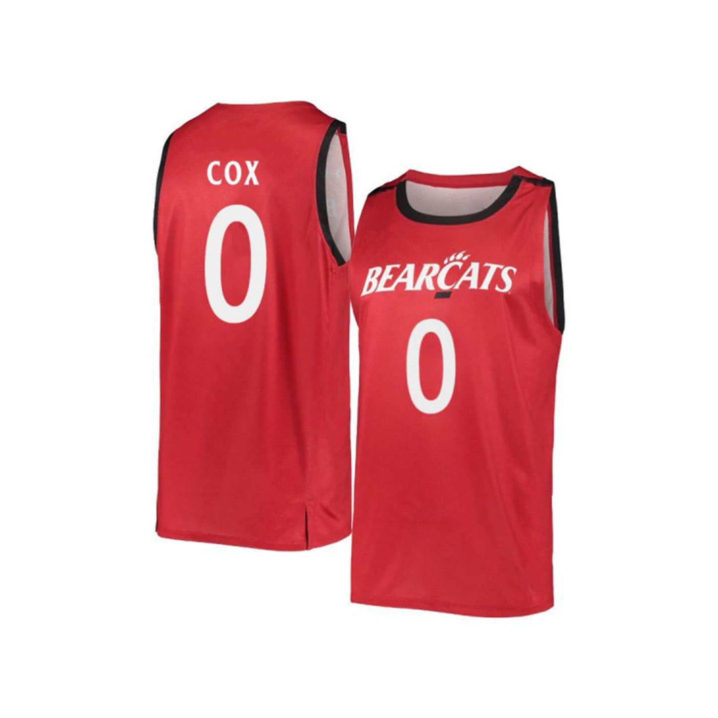 NCAAB Derek Cox Cincinnati Bearcats 0 Jersey