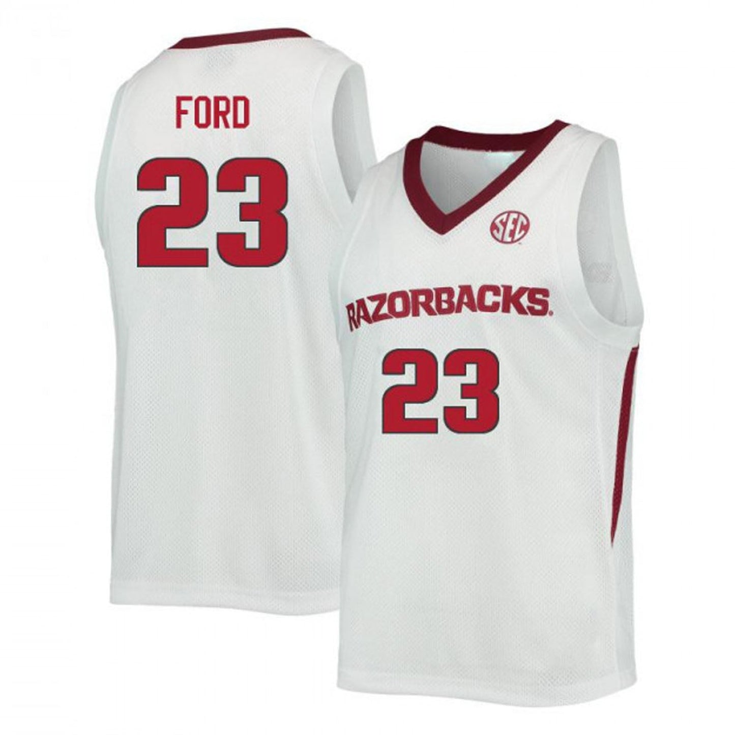 NCAAB Derrian Ford Arkansas Razorbacks 23 Jersey