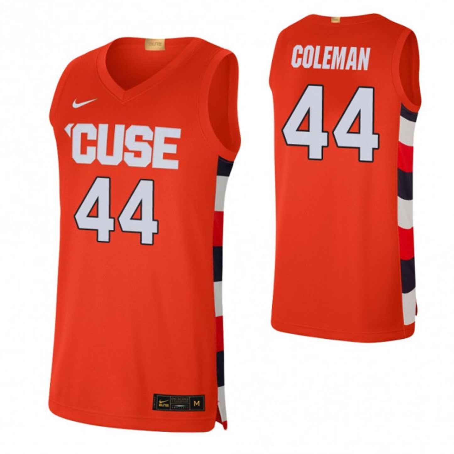 NCAAB Derrick Coleman Syracuse Orange 44 Jersey