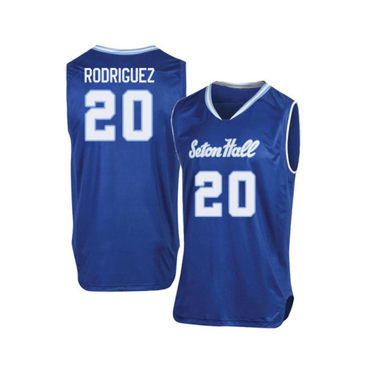 NCAAB Desi Rodriguez Seton Hall Pirates 20 Jersey