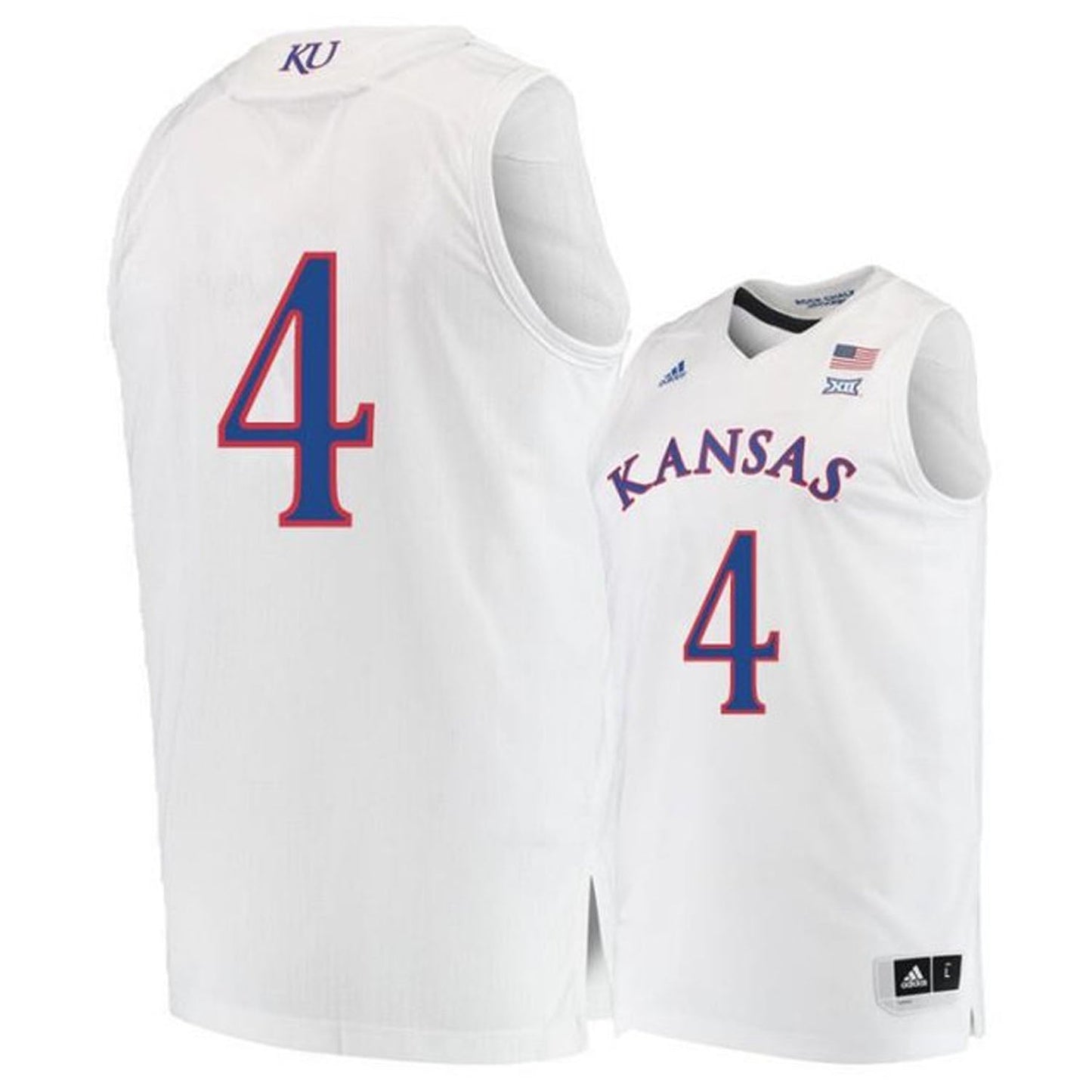 NCAAB Devonte' Graham Kansas Jayhawks 4 Jersey