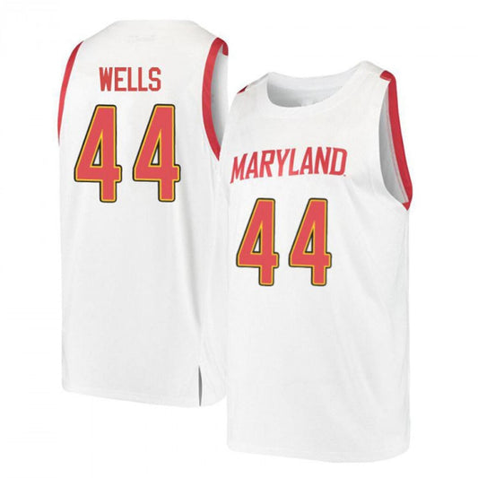 NCAAB Dez Wells Maryland Terrapins 44 Jersey