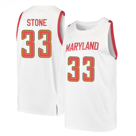 NCAAB Diamond Stone Maryland Terrapins 33 Jersey