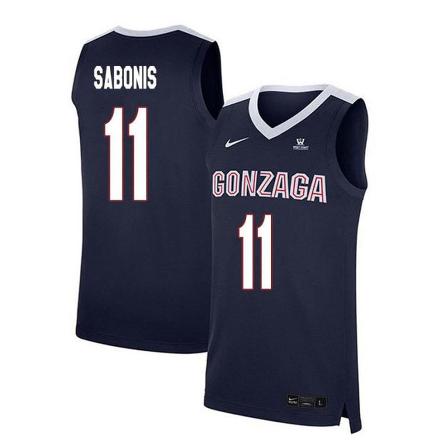 NCAAB Domantas Sabonis Gonzaga Bulldogs 11 Jersey