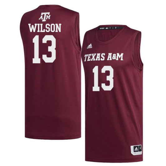 NCAAB Duane Wilson Texas A&M 13 Jersey