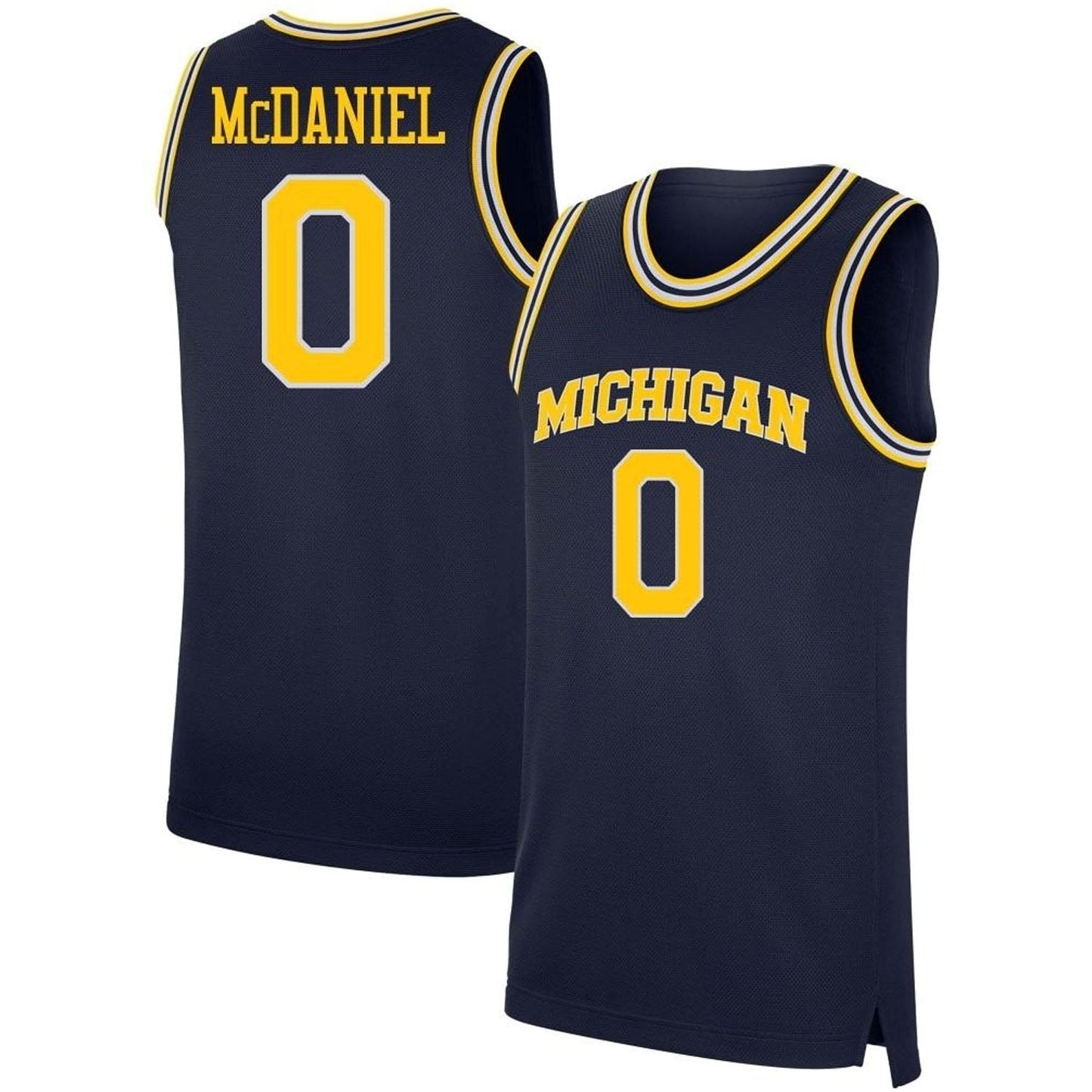 NCAAB Dug McDaniel Michigan Wolverines 0 Jersey