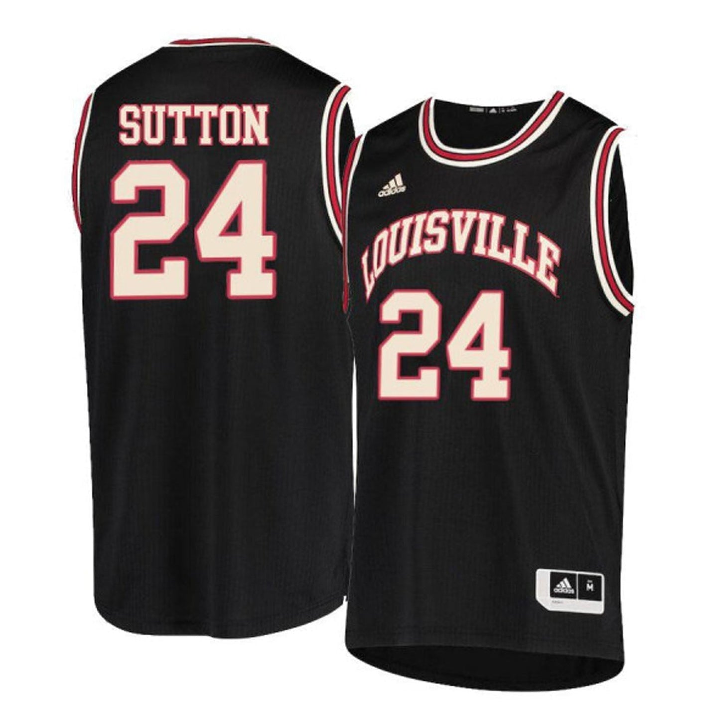 NCAAB Dwayne Sutton Louisville Cardinals 24 Jersey