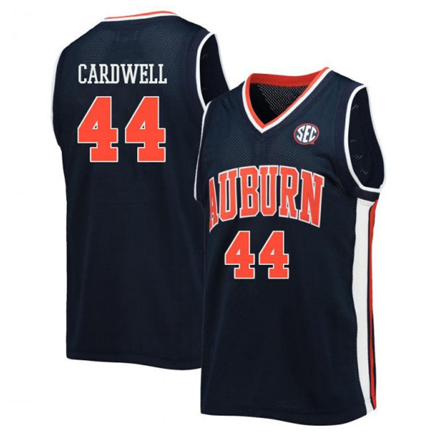 NCAAB Dylan Cardwell Auburn Tigers 44 Jersey
