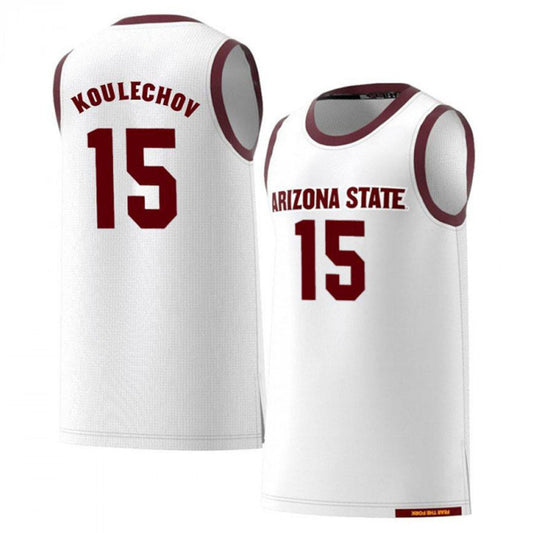 NCAAB Egor Koulechov Arizona State Sun Devils 15 Jersey