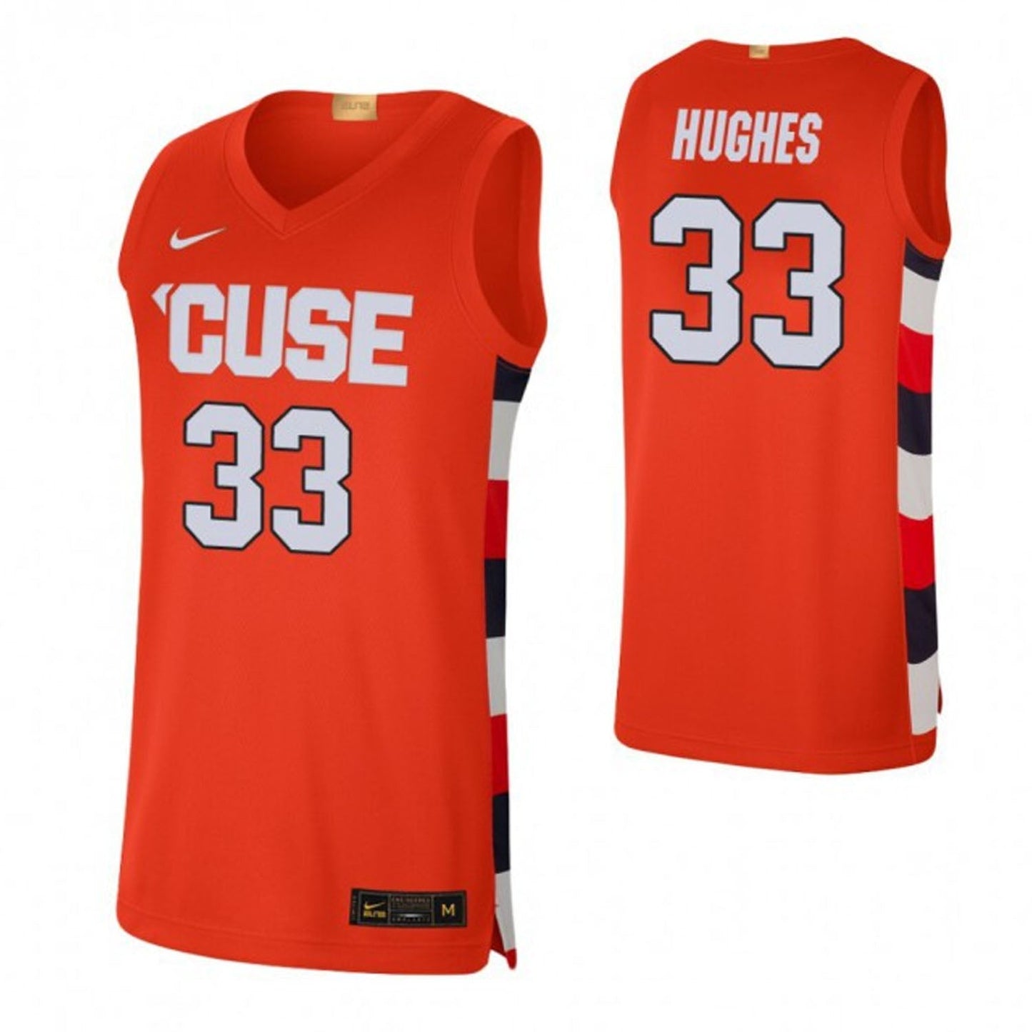 NCAAB Elijah Hughes Syracuse Orange 33 Jersey