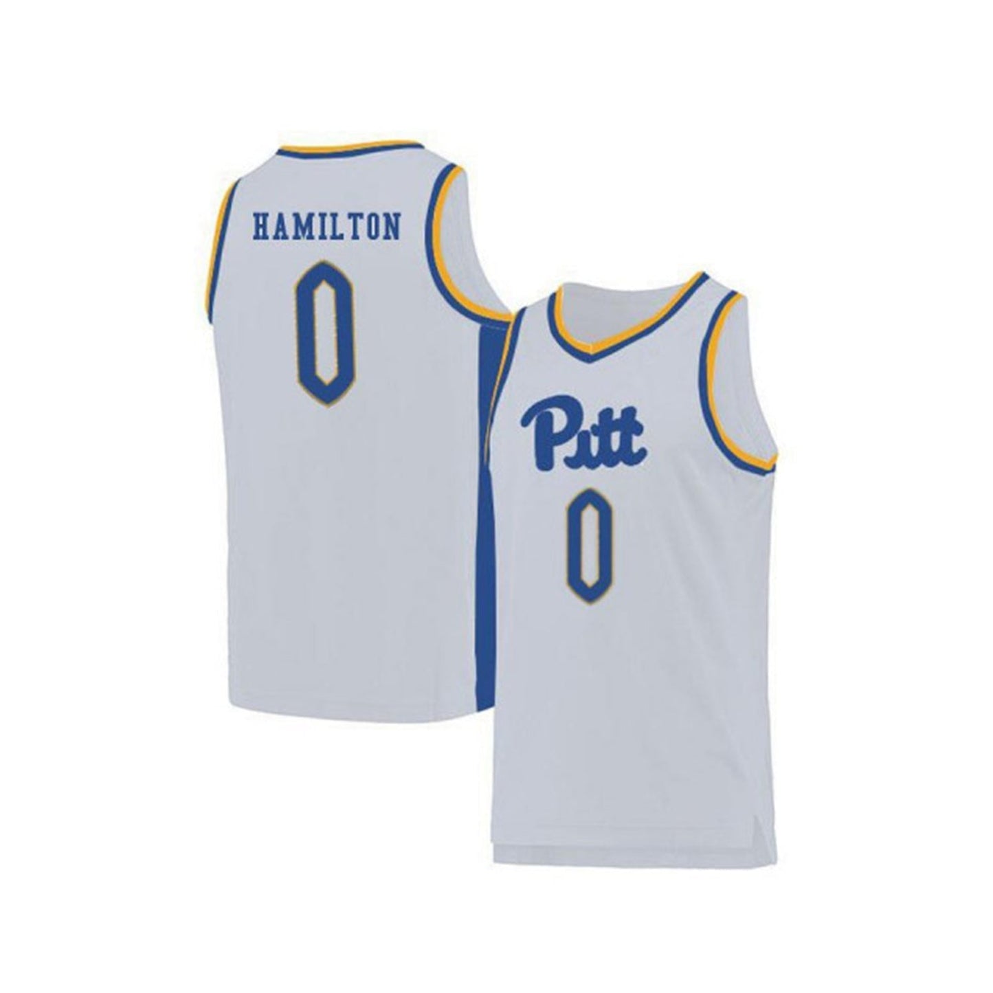 NCAAB Eric Hamilton Pittsburgh Panthers 0 Jersey