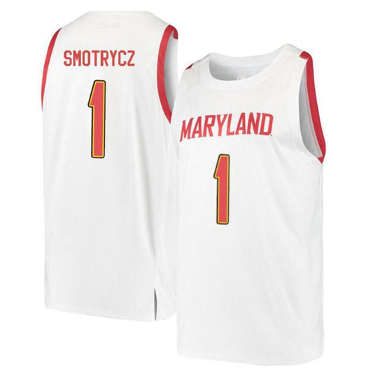 NCAAB Evan Smotrycz Maryland Terrapins 1 Jersey