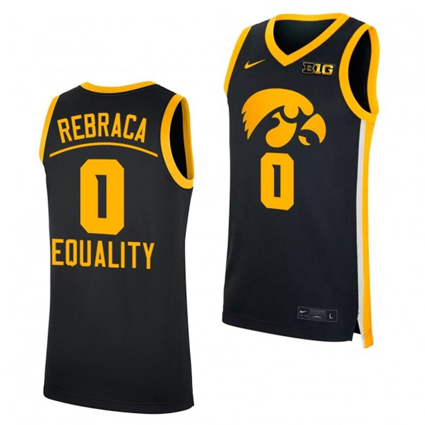NCAAB Filip Rebraca Iowa Hawkeyes 0 Jersey